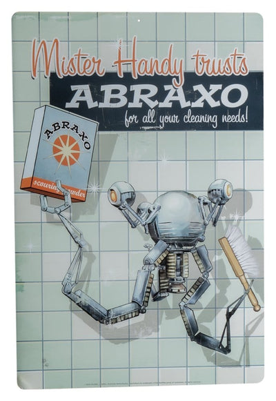 Fallout Targa in Metallo Mr. Handy Trick Or Treat Studios