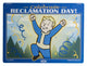 Cartello in metallo Fallout Reclamation Day di Trick Or Treat Studios