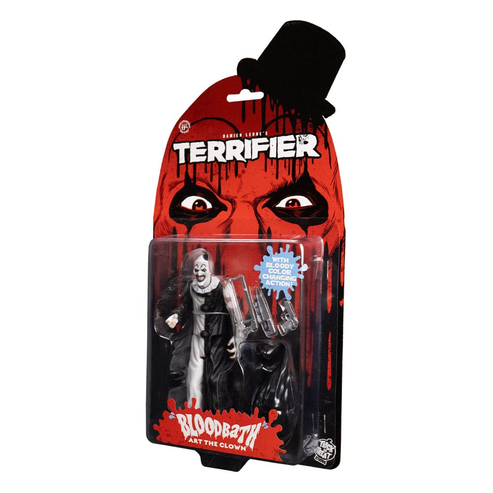 Action Figure Terrifier Art the Clown Blood Bath 13 cm Trick or Treat Studios