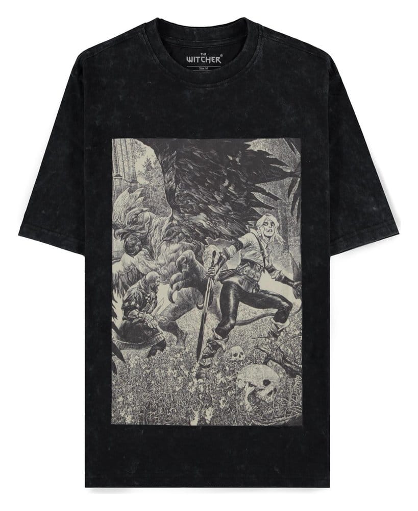 The Witcher T-Shirt Ciri e il Basilisco XXL - Difuzed