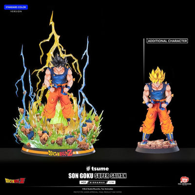 Dragon Ball Z HQS Dioramax Statua 1/4 Son Goku Super Saiyan 51 cm Tsume