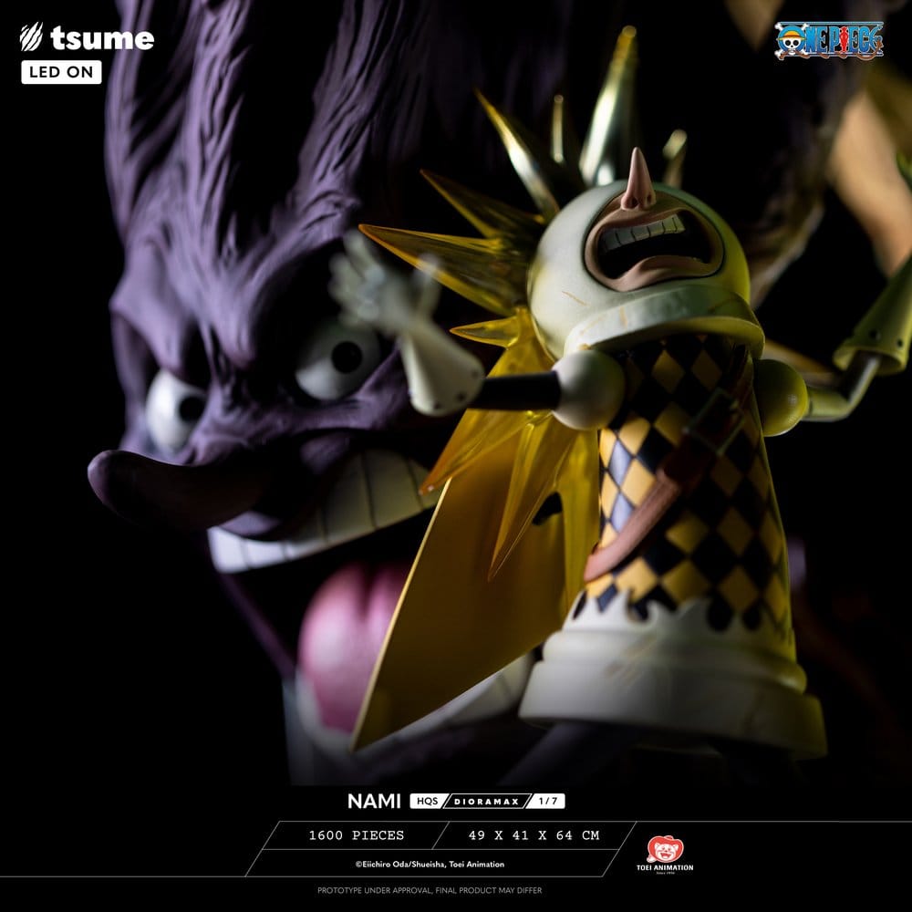 Statua Diorama One Piece HQS Dioramax Nami 1/6 Tsume 64 cm