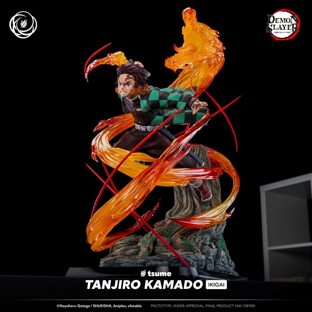 Statua Tanjiro Kamado Demon Slayer Ikigai 1/6 Tsume 44 cm
