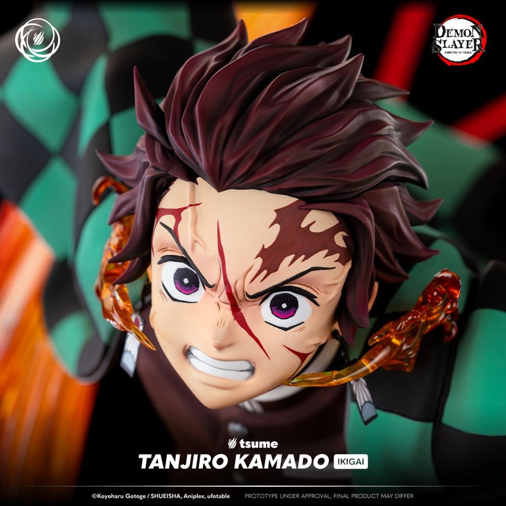 Statua Tanjiro Kamado Demon Slayer Ikigai 1/6 Tsume 44 cm