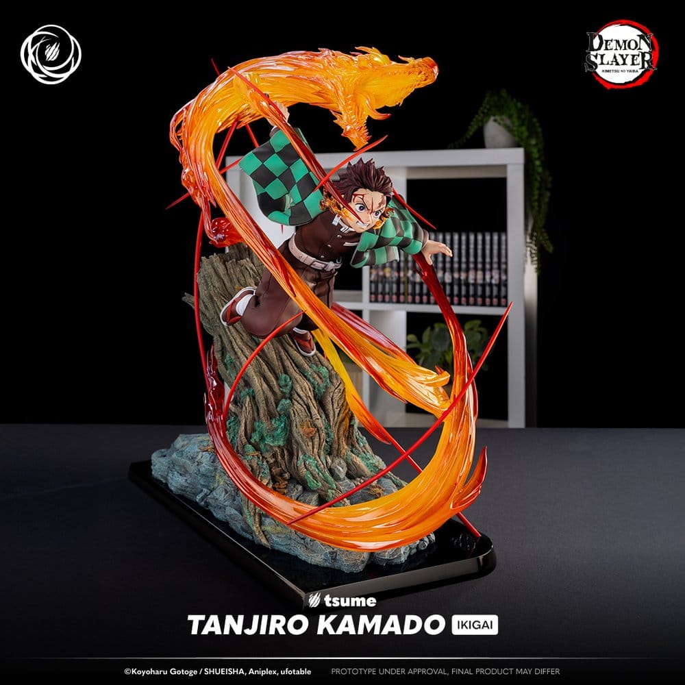 Statua Tanjiro Kamado Demon Slayer Ikigai 1/6 Tsume 44 cm