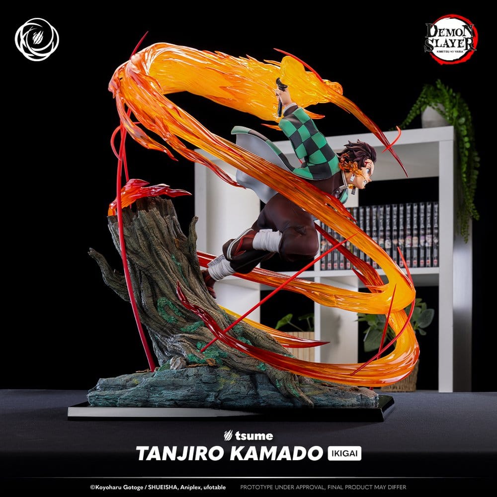 Statua Tanjiro Kamado Demon Slayer Ikigai 1/6 Tsume 44 cm
