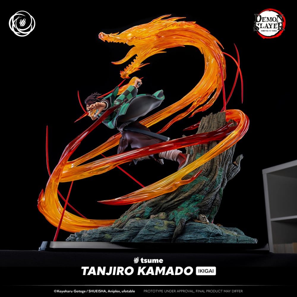Statua Tanjiro Kamado Demon Slayer Ikigai 1/6 Tsume 44 cm