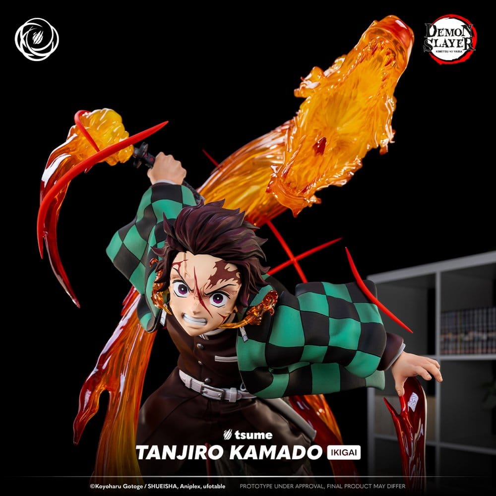Statua Tanjiro Kamado Demon Slayer Ikigai 1/6 Tsume 44 cm