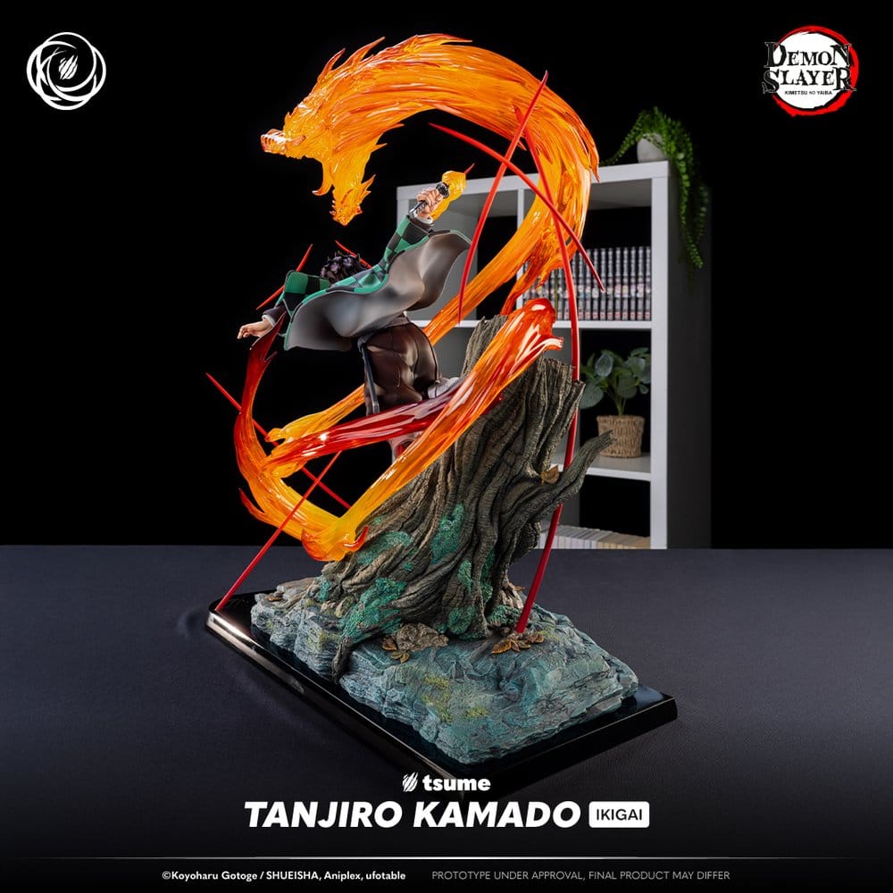 Statua Tanjiro Kamado Demon Slayer Ikigai 1/6 Tsume 44 cm