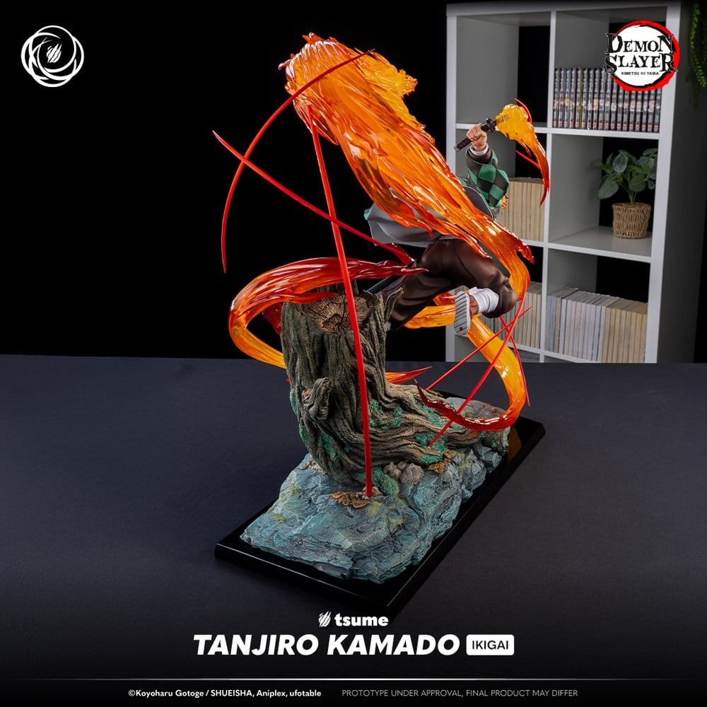 Statua Tanjiro Kamado Demon Slayer Ikigai 1/6 Tsume 44 cm