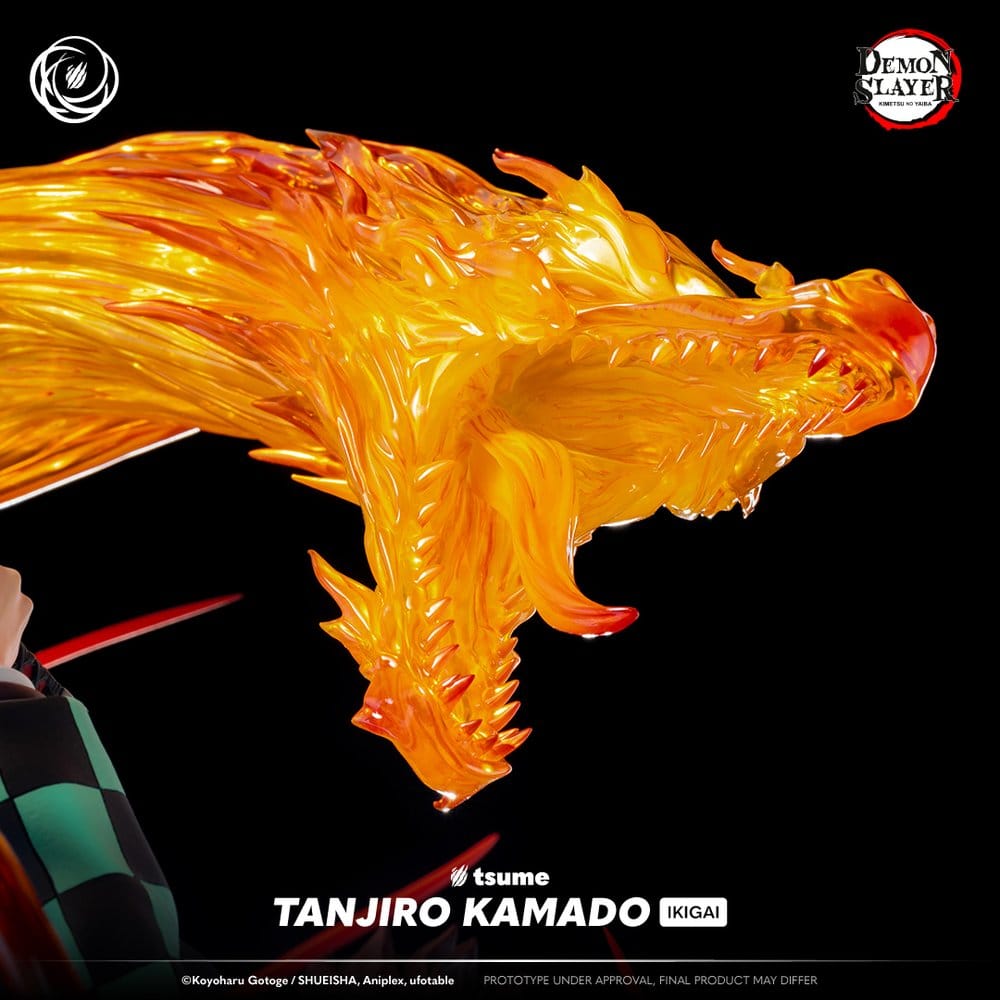 Statua Tanjiro Kamado Demon Slayer Ikigai 1/6 Tsume 44 cm