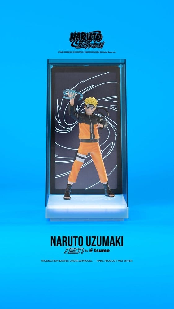 Naruto Uzumaki Statua 1/9 NEON Tsume 25 cm