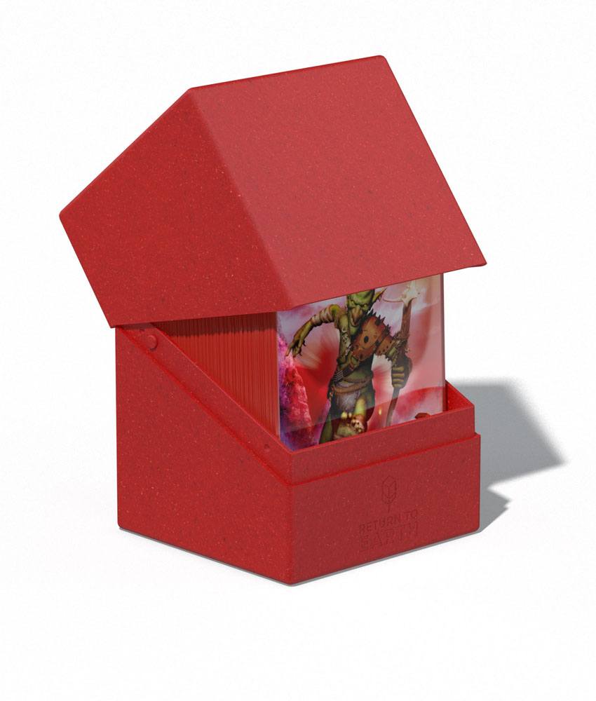 Ultimate Guard Return to Earth Boulder 100+ Deck Box - Rosso