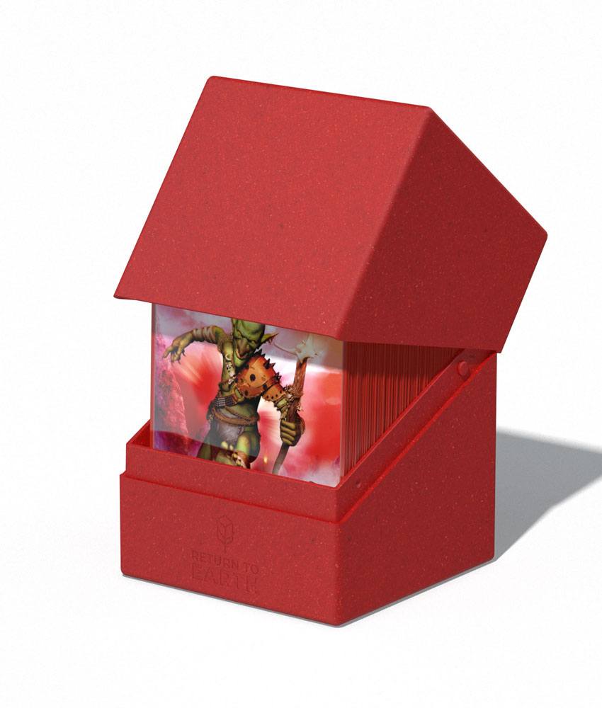 Ultimate Guard Return to Earth Boulder 100+ Deck Box - Rosso