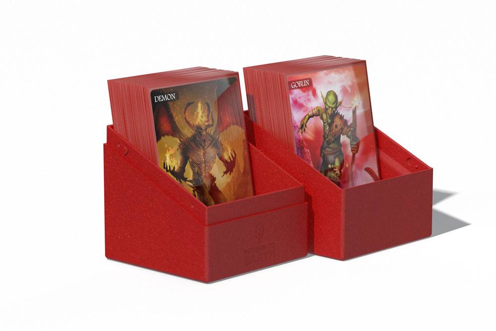 Ultimate Guard Return to Earth Boulder 100+ Deck Box - Rosso