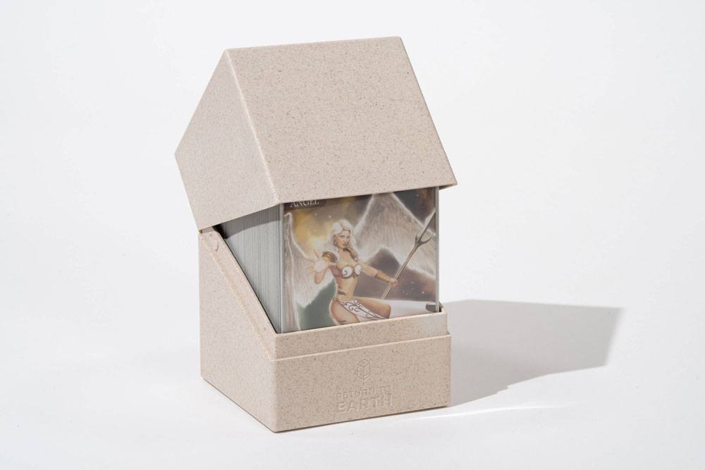 Ultimate Guard Return to Earth Boulder 100+ - Deck Box Natural per 100 Carte Double-Sleeved