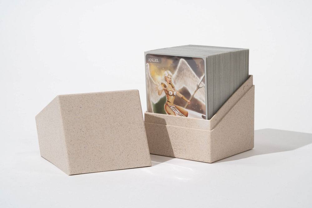 Ultimate Guard Return to Earth Boulder 100+ - Deck Box Natural per 100 Carte Double-Sleeved