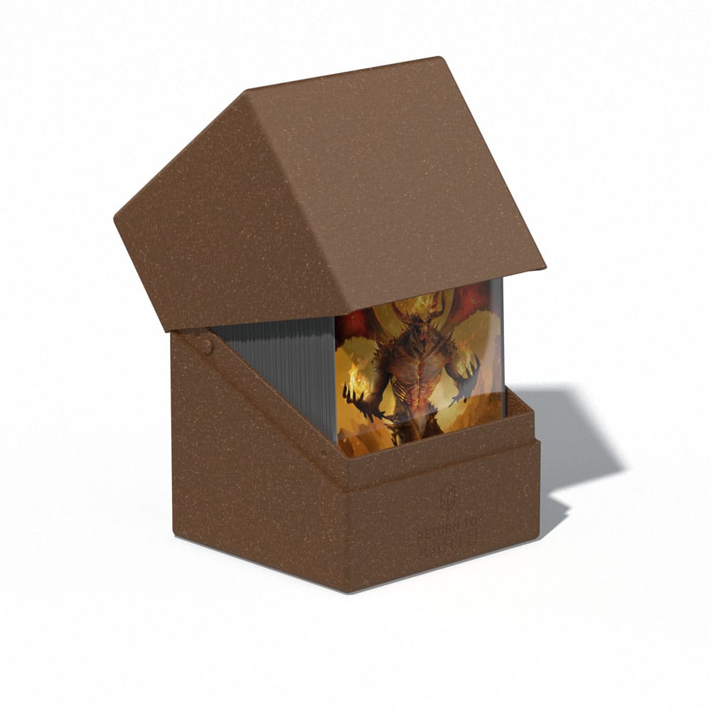 Ultimate Guard Return to Earth Boulder 100+ - Deck Box Marrone per 100 Carte Double-Sleeved