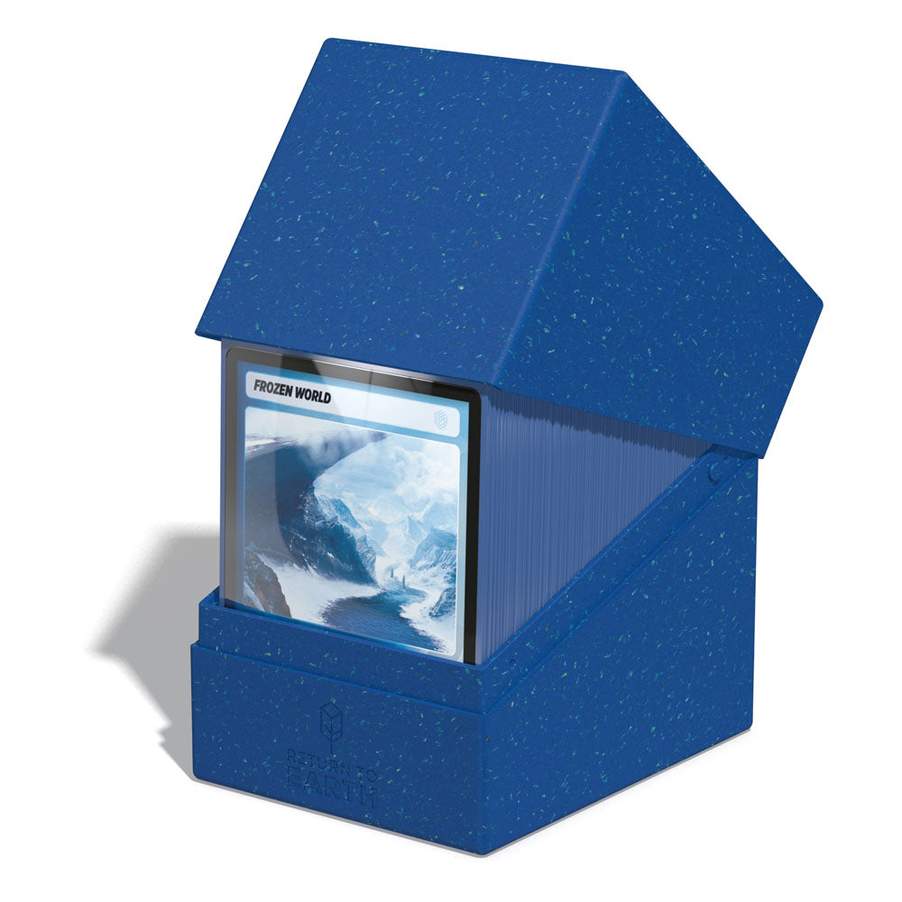 Ultimate Guard Return to Earth Boulder 133+ Portamazzi Blu - Ecologico per 133 carte doppie