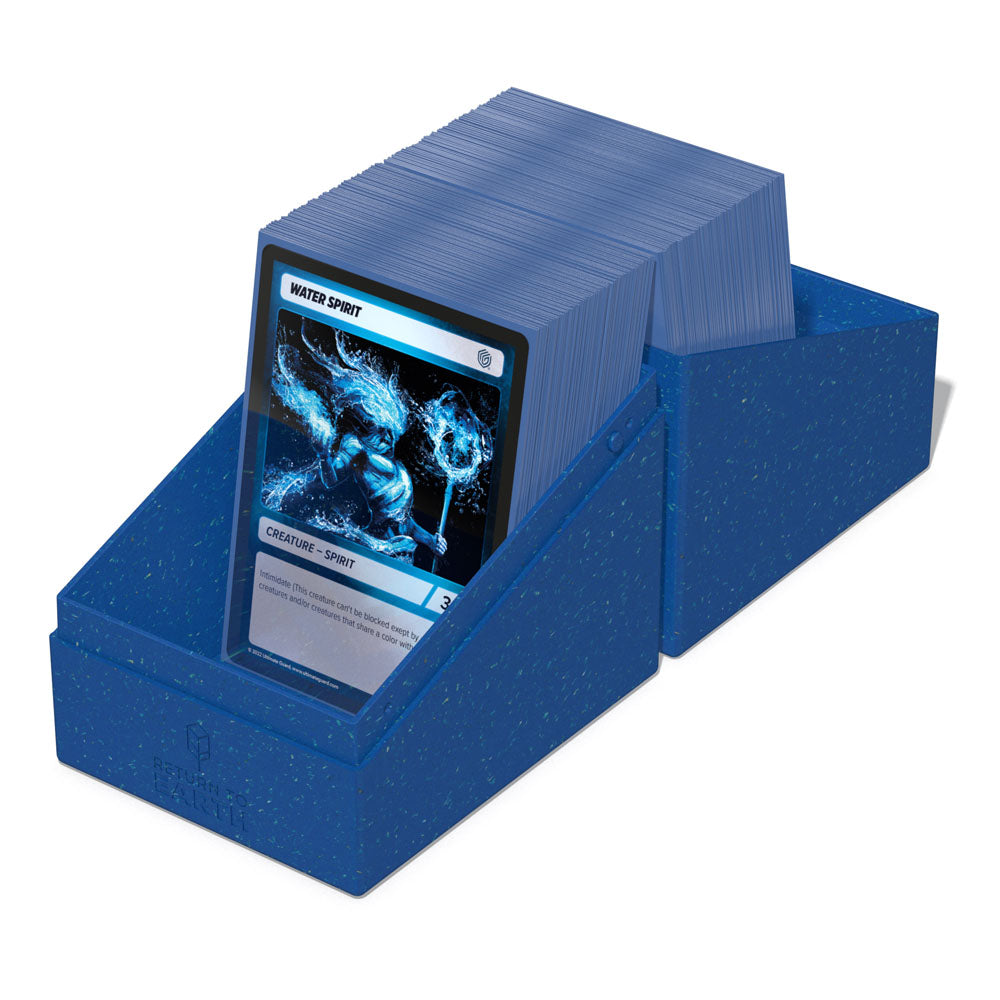 Ultimate Guard Return to Earth Boulder 133+ Portamazzi Blu - Ecologico per 133 carte doppie