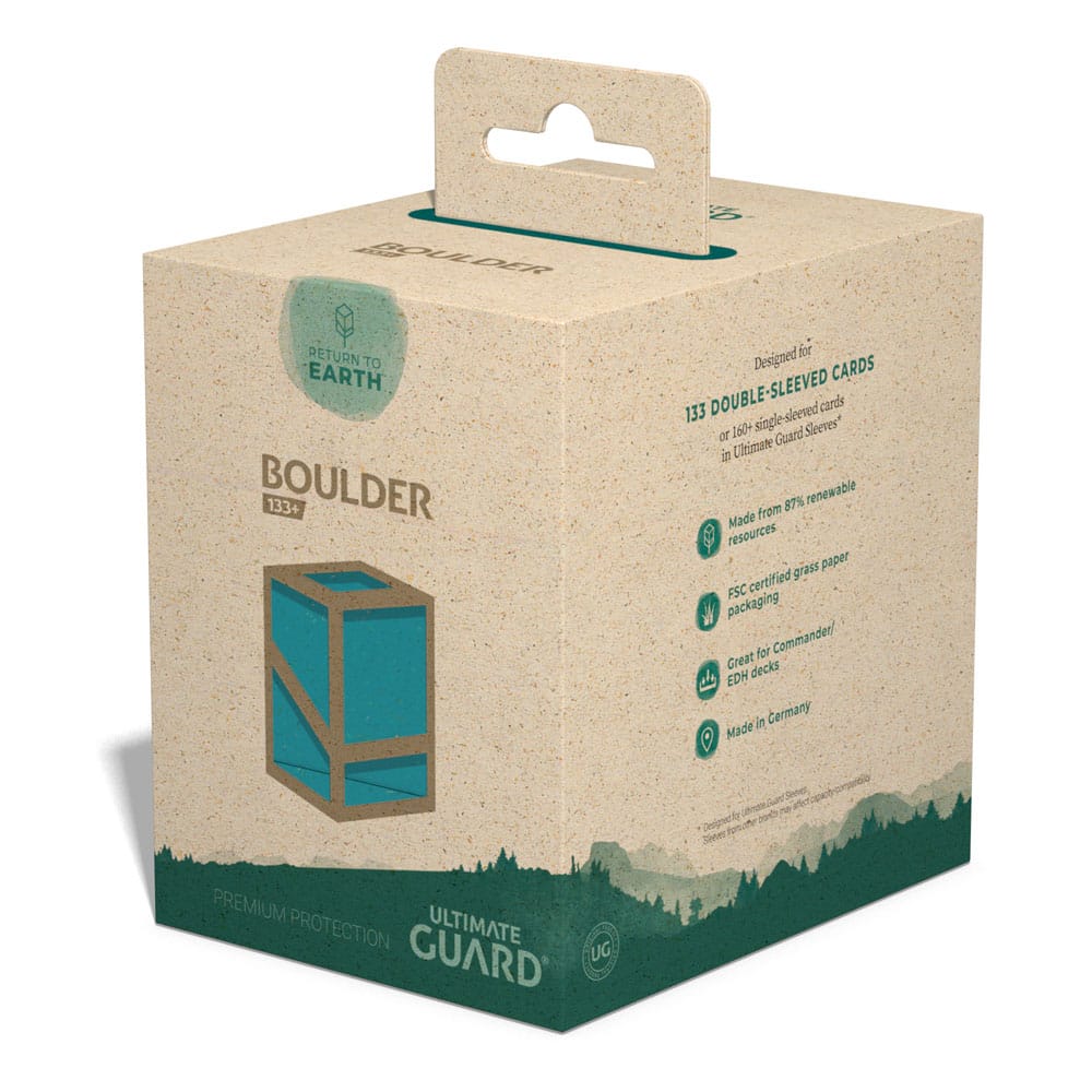 Ultimate Guard Return to Earth Boulder 133+ Deck Box Petrol