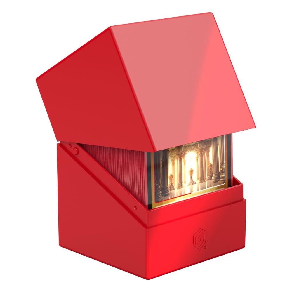 Ultimate Guard Boulder 100+ Solid Deck Box Rosso