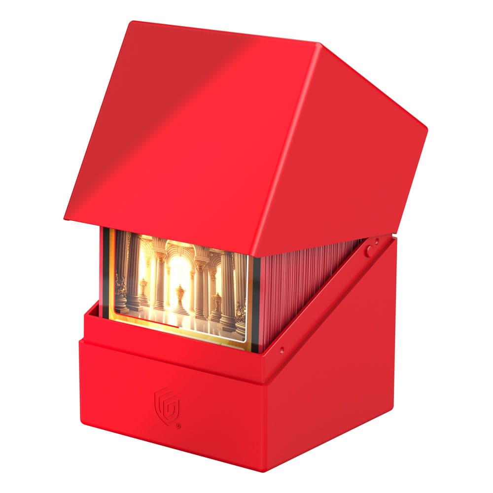 Ultimate Guard Boulder 100+ Solid Deck Box Rosso