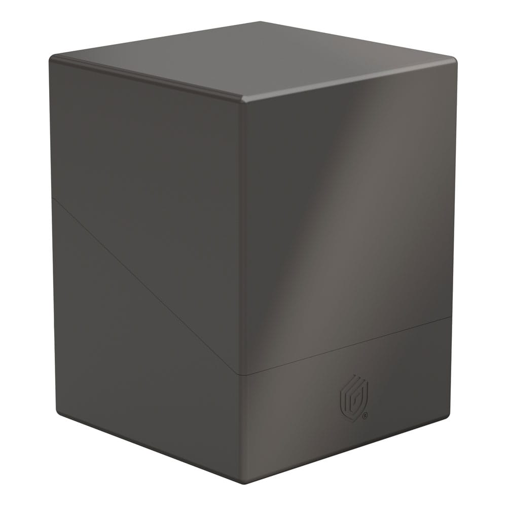 Ultimate Guard Boulder 100+ Solid Portacarte Grigio - Capienza 100 carte doppie