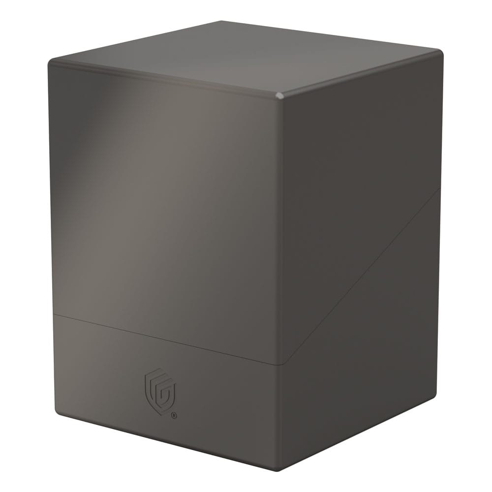 Ultimate Guard Boulder 100+ Solid Portacarte Grigio - Capienza 100 carte doppie