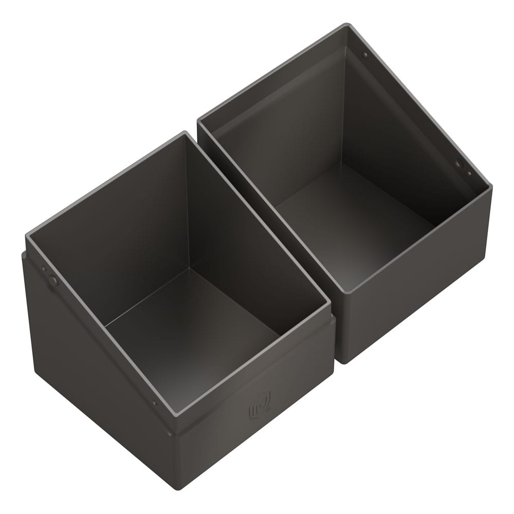Ultimate Guard Boulder 100+ Solid Portacarte Grigio - Capienza 100 carte doppie