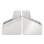 Ultimate Guard Boulder 100+ Solid Portadeck Bianco - Rigido per 100 Carte Doppie