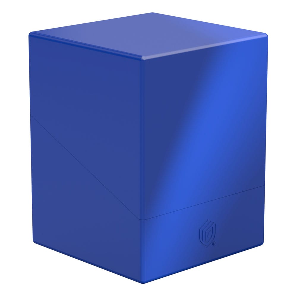 Ultimate Guard Boulder 100+ Solid Portacarte Blu - Capienza 100 carte doppie