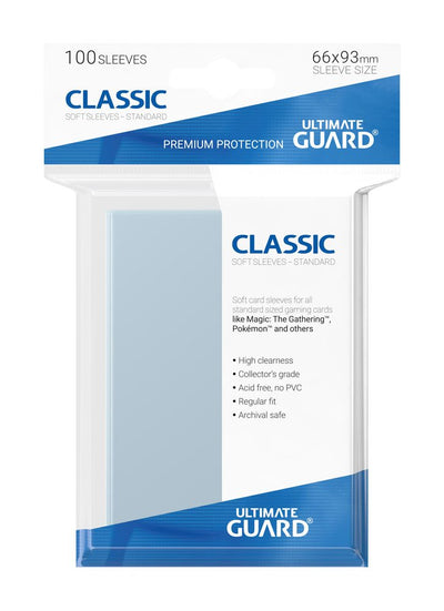 Ultimate Guard Classic Sleeves Standard Size (100) – Protezione per Carte