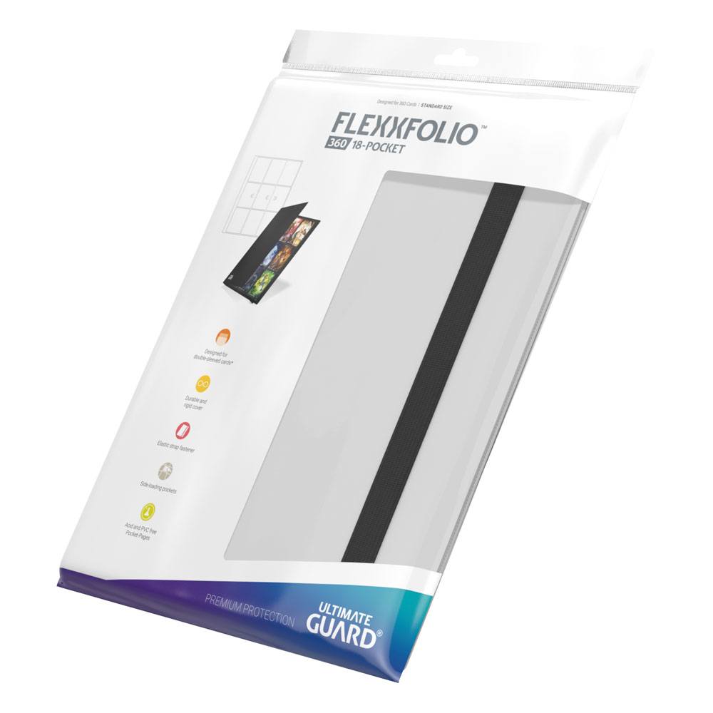 Ultimate Guard Flexxfolio 360 18 tasche - Bianco