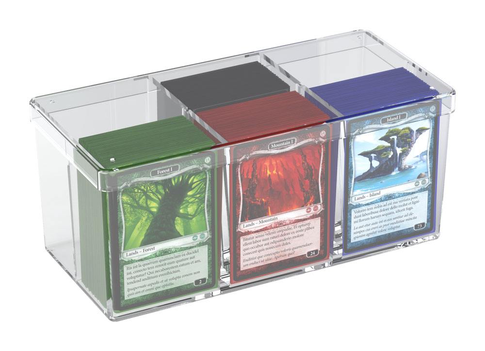 Ultimate Guard Stack'n'Safe 480 – Scatola porta-carte per MTG, Pokémon, Yu-Gi-Oh!