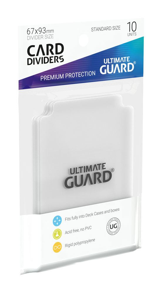 Ultimate Guard Divisori per Carte Standard Size (10) - Trasparenti