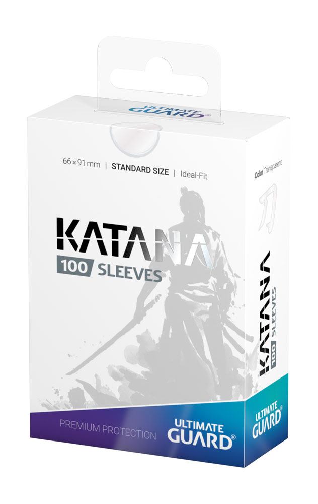 Ultimate Guard Katana Sleeves Standard Size (100) - Trasparenti