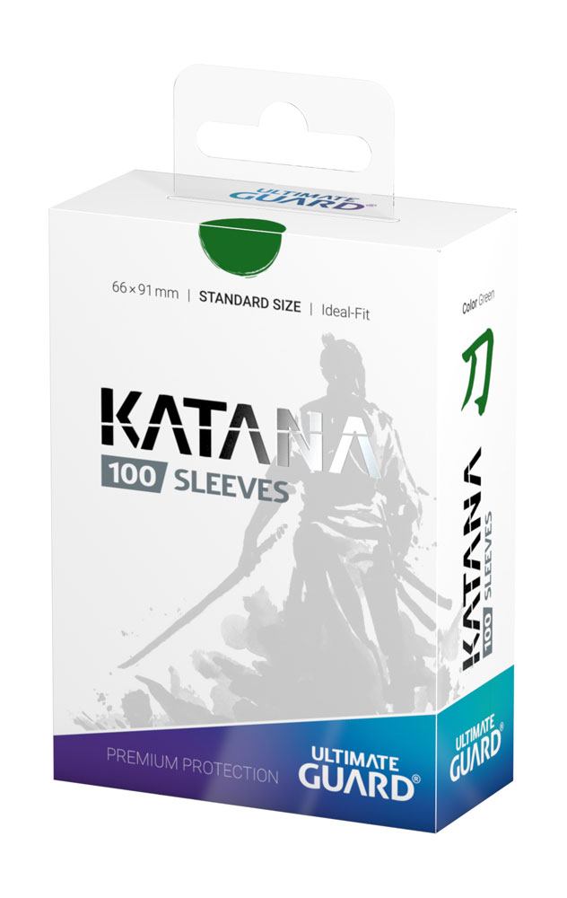 Ultimate Guard Katana Sleeves Standard Size (100) - Verde