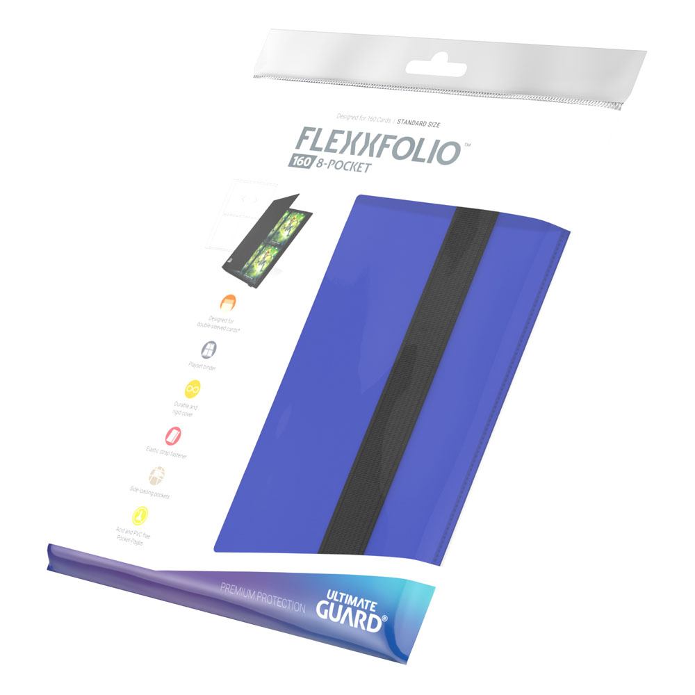 Ultimate Guard Flexxfolio 160 8 tasche - Album portacarte blu