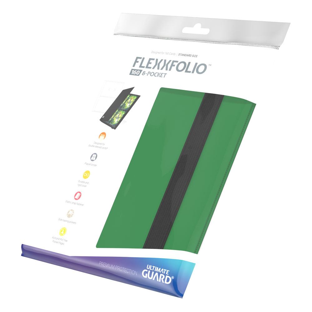 Ultimate Guard Flexxfolio 160 8 tasche - Album portacarte verde