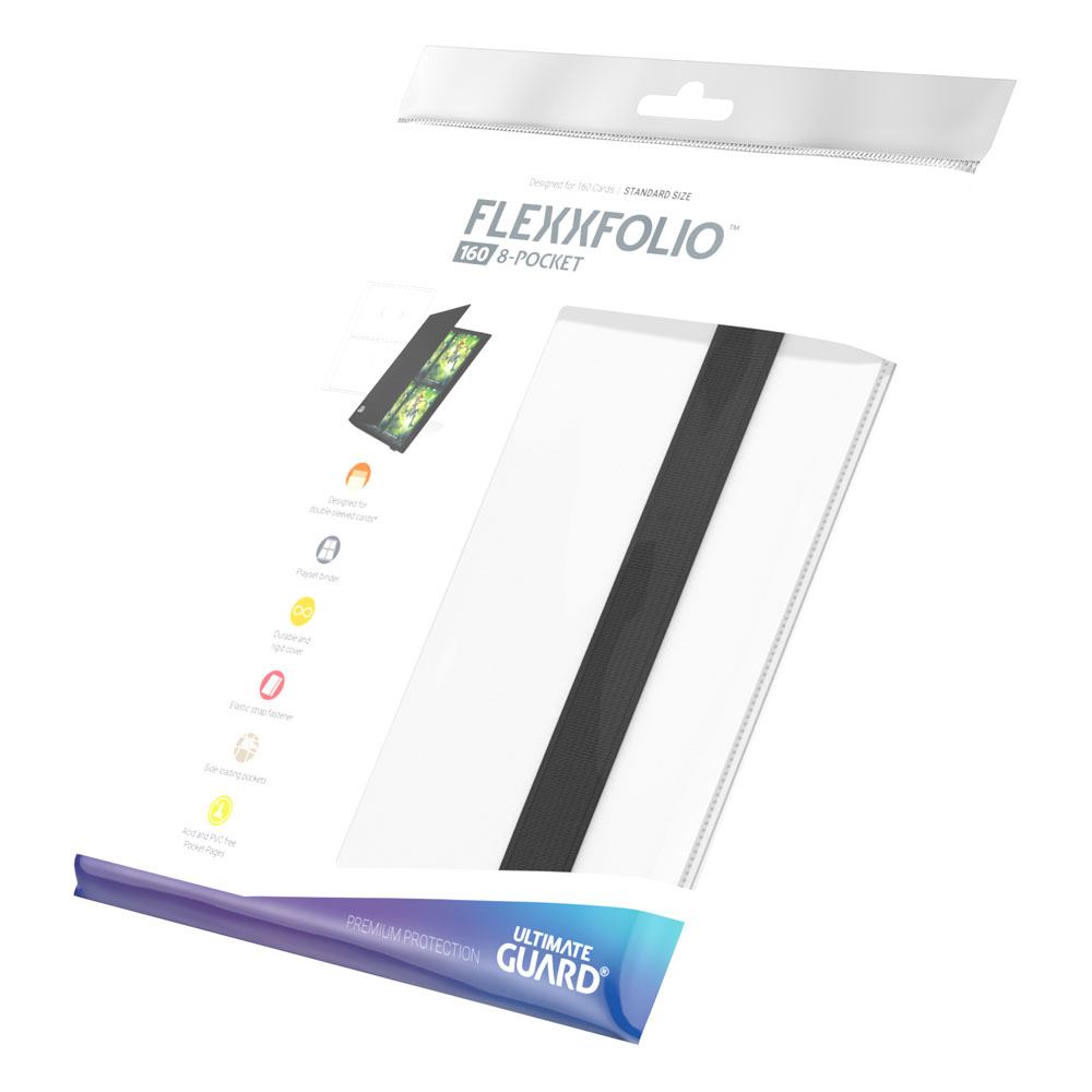 Ultimate Guard Flexxfolio 160 8 tasche - Bianco