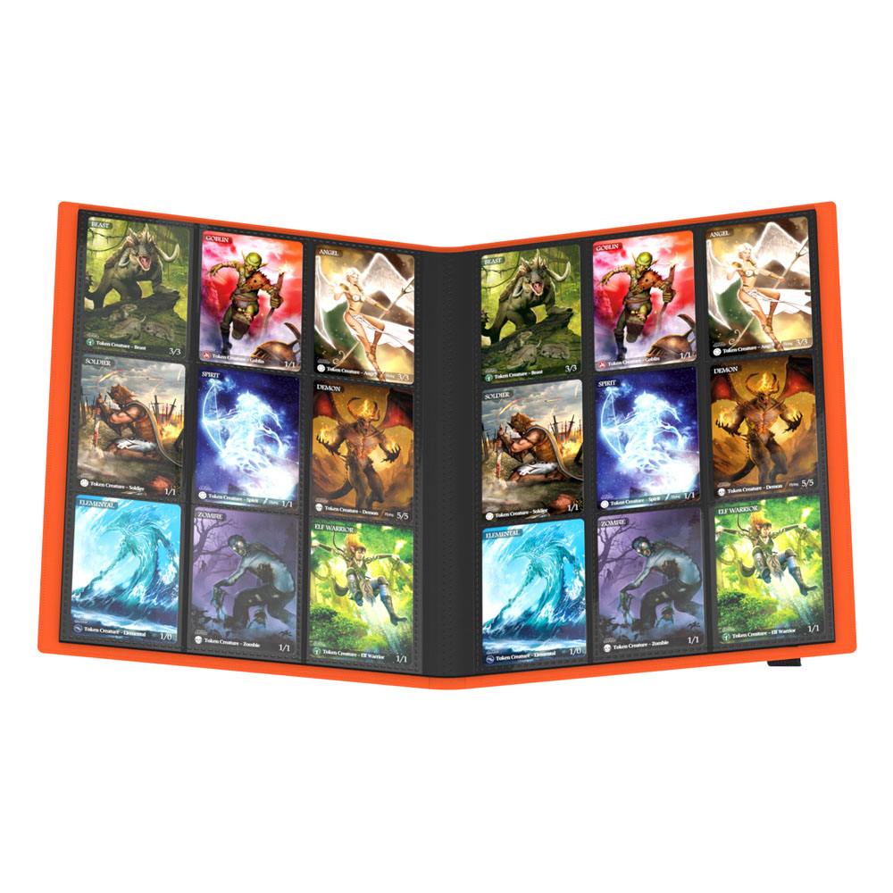Ultimate Guard Flexxfolio 360 18-Pocket - Album per Carte Arancione