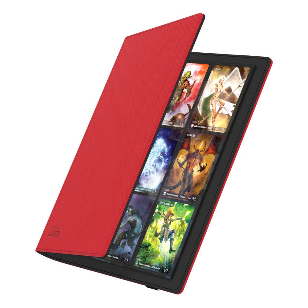 Ultimate Guard Flexxfolio 360 18 tasche Xenoskin - Portacarte rosso