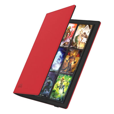 Ultimate Guard Flexxfolio 360 18 tasche Xenoskin - Portacarte rosso