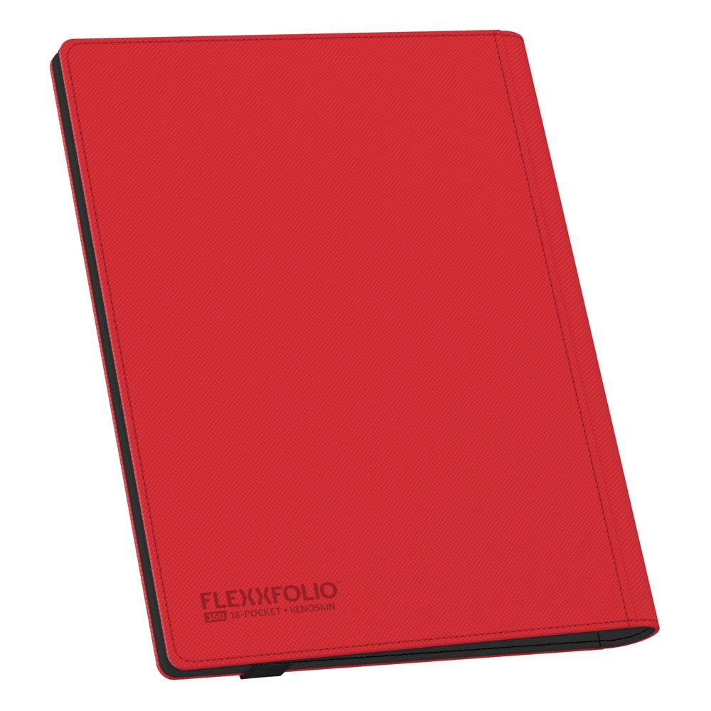 Ultimate Guard Flexxfolio 360 18 tasche Xenoskin - Portacarte rosso