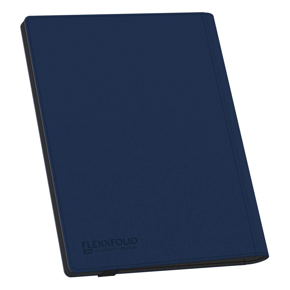 Ultimate Guard Flexxfolio 360 18 tasche Xenoskin - Album per carte collezionabili blu
