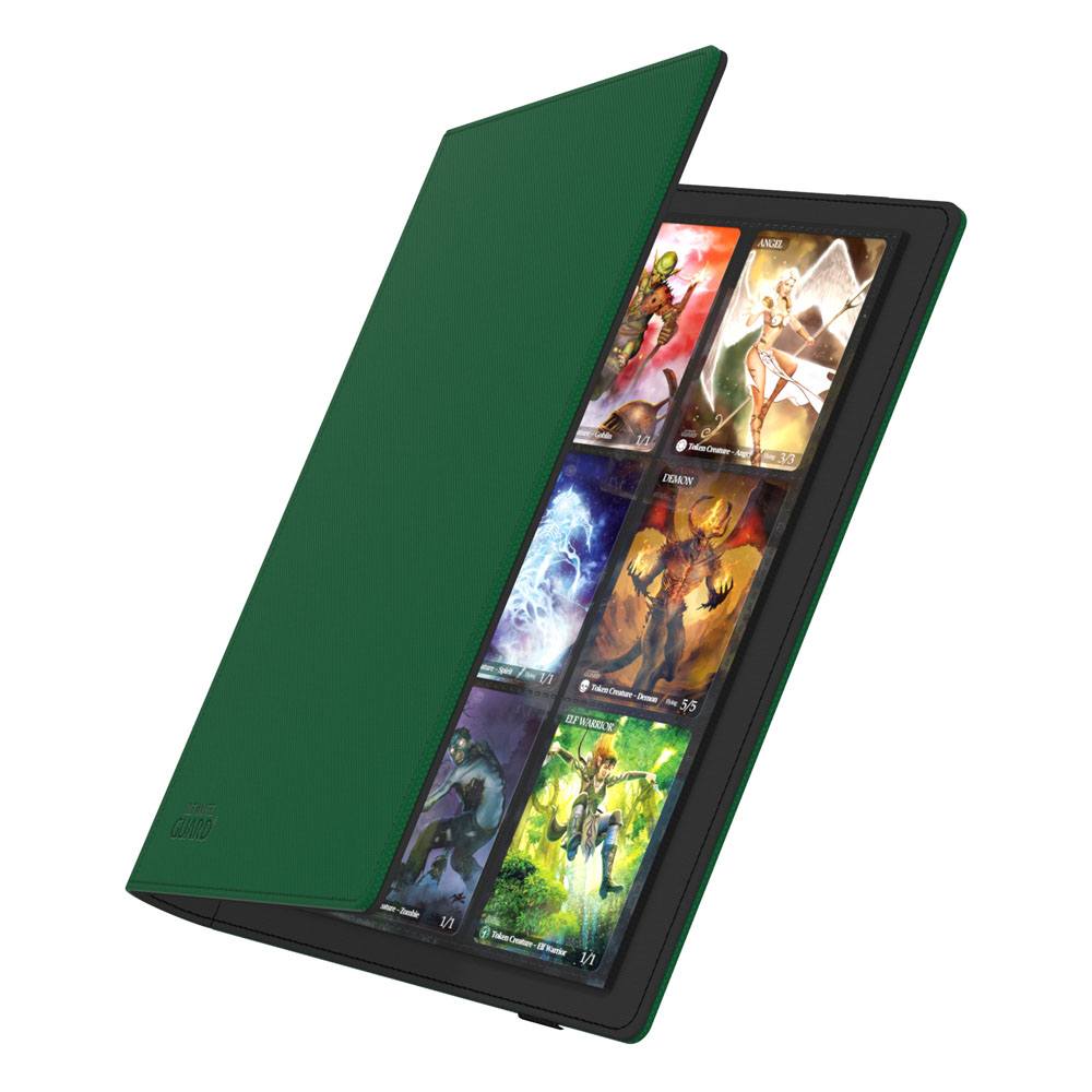 Ultimate Guard Flexxfolio 360 18 tasche Xenoskin - Album per carte collezionabili verde