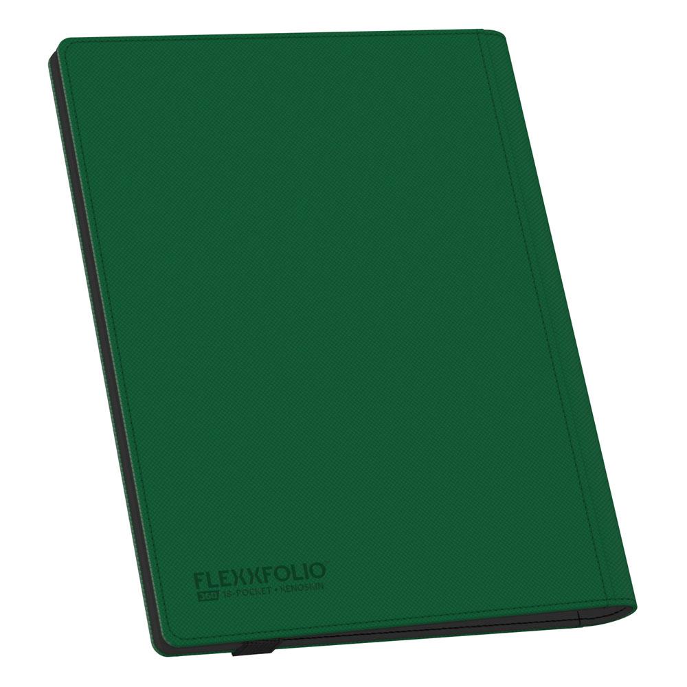 Ultimate Guard Flexxfolio 360 18 tasche Xenoskin - Album per carte collezionabili verde