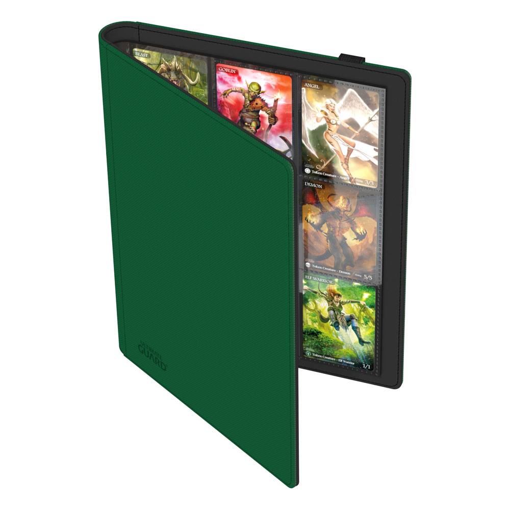 Ultimate Guard Flexxfolio 360 18 tasche Xenoskin - Album per carte collezionabili verde