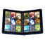 Ultimate Guard Zipfolio 360 18 tasche Xenoskin - Portafoglio carte da gioco blu